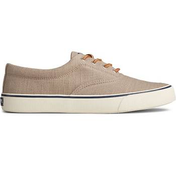 Sperry Striper Ii Cvo Baja Linen Khaki - Panske Tenisky